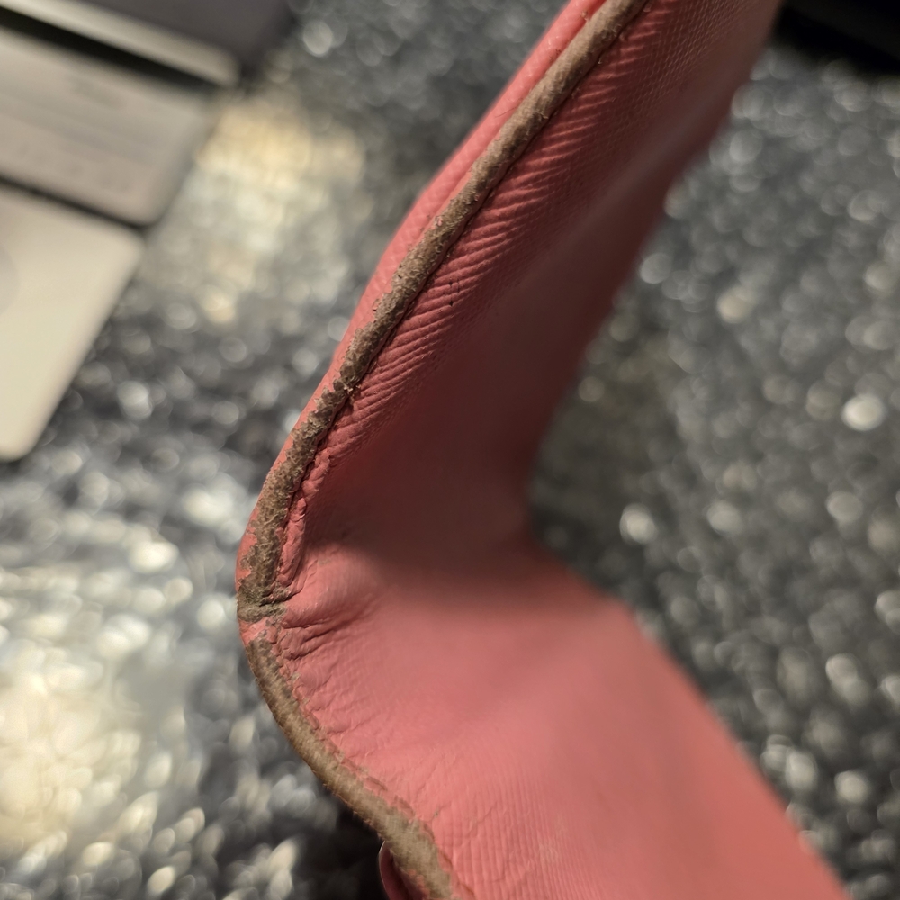 PRADA Milano Pink Saffiano Leather Wallet Interior - Picture 14 of 16
